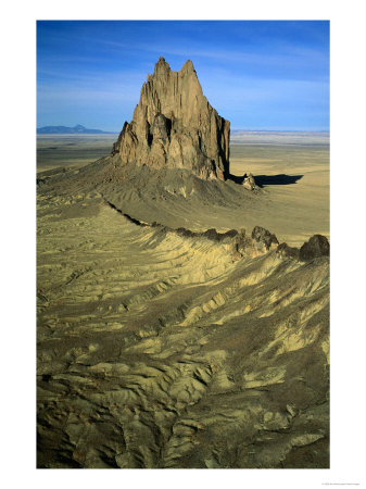 Shiprock Land Formation, Shiprock, Usa by Jim Wark Pricing Limited Edition Print image