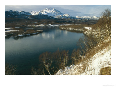 Mountain Valley Waterway In The Kamchatka Peninsula by Klaus Nigge Pricing Limited Edition Print image