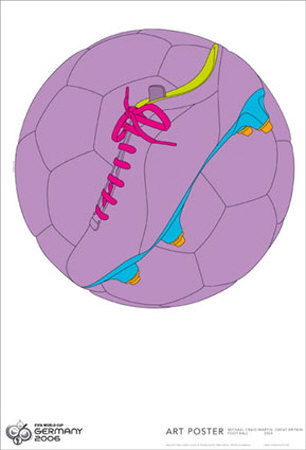 2006 Fifa World Cup-Foot- Ball by Michael Craig- Martin Pricing Limited Edition Print image