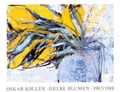Yellow Flowers by Oskar Koller Pricing Limited Edition Print image