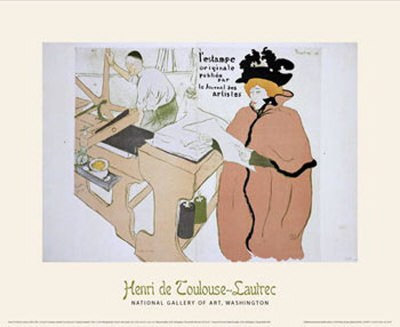 L'estampe Originale by Henri De Toulouse-Lautrec Pricing Limited Edition Print image