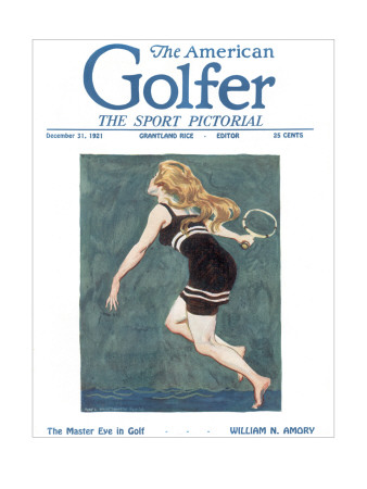 The American Golfer December 31, 1921 by James Montgomery Flagg Pricing Limited Edition Print image