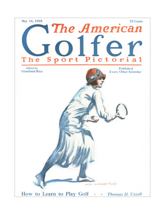 The American Golfer May 16, 1925 by James Montgomery Flagg Pricing Limited Edition Print image