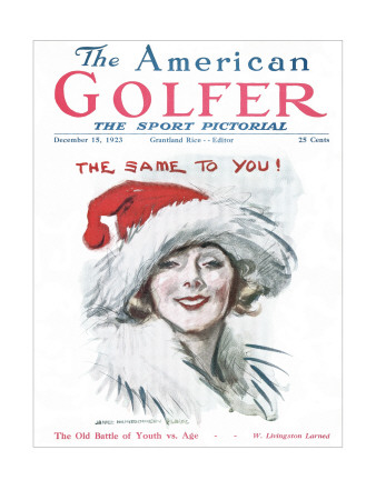 The American Golfer December 15, 1923 by James Montgomery Flagg Pricing Limited Edition Print image
