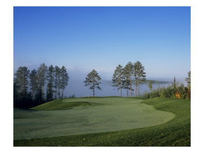The Wilderness At Fortune Bay, Hole 16 by Stephen Szurlej Pricing Limited Edition Print image
