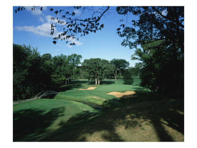 Olympia Fields Country Club North Course, Hole 7 by Stephen Szurlej Pricing Limited Edition Print image