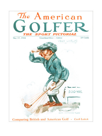 The American Golfer May 17, 1924 by James Montgomery Flagg Pricing Limited Edition Print image