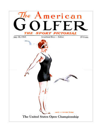 The American Golfer July 28, 1923 by James Montgomery Flagg Pricing Limited Edition Print image