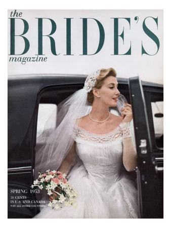 Brides Cover - February, 1953 by William Helburn Pricing Limited Edition Print image