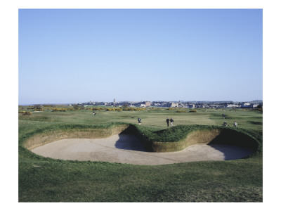 St. Andrews Golf Club Old Course, Hole 14 by Stephen Szurlej Pricing Limited Edition Print image