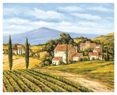 Road To The Vineyard by Charles Berry Pricing Limited Edition Print image