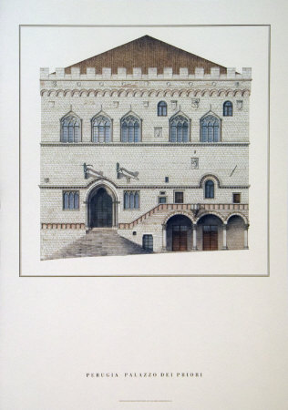 Palazzo Dei Priori by Perugia Pricing Limited Edition Print image