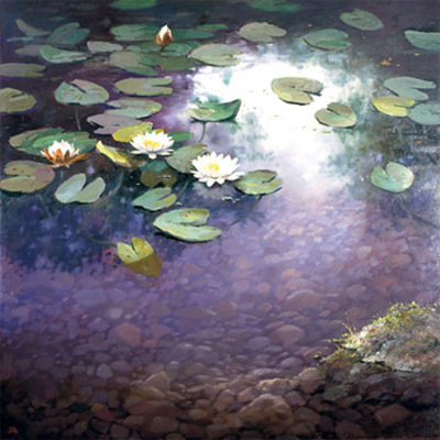 Waterlilies I by Joop Smits Pricing Limited Edition Print image