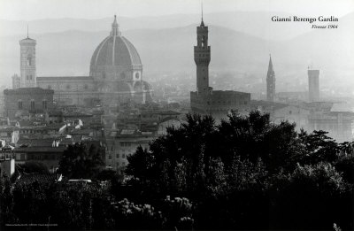 Cathedral And Palazzo Vecchio, Florence, 1964 by Gianni Berengo Gardin Pricing Limited Edition Print image