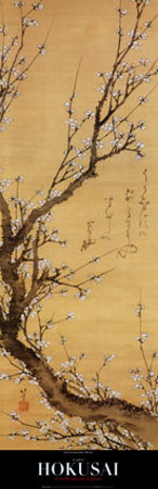Plum Tree In Flower by Katsushika Hokusai Pricing Limited Edition Print image