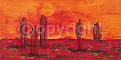 Sunset With Lovers by Ines Kollar Pricing Limited Edition Print image