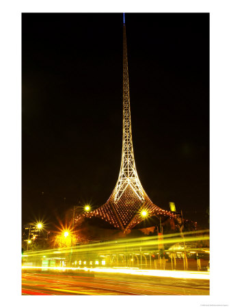 Spire Of Victorian Arts Centre, Melbourne, Victoria, Australia by David Wall Pricing Limited Edition Print image