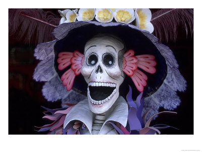 Corazon Del Pueblo Folk Art Store, Day Of The Dead, Oaxaca, Mexico by Judith Haden Pricing Limited Edition Print image