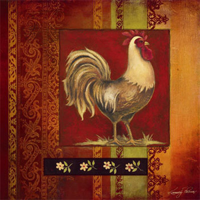 Murano Rooster I by Kimberly Poloson Pricing Limited Edition Print image