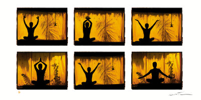 Yogi, Composition Zen by Olivier Föllmi Pricing Limited Edition Print image
