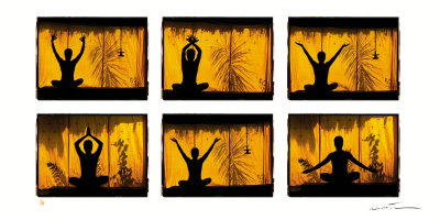 Yogi, Composition Zen by Olivier Follmi Pricing Limited Edition Print image