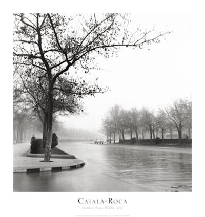 Castellana Avenue, Madrid, 1953 by Catala-Roca Pricing Limited Edition Print image
