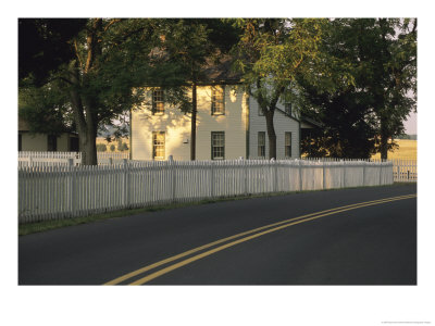 Historic Buildings On Gettysburg National Battlefied by Raymond Gehman Pricing Limited Edition Print image