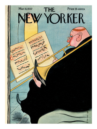 The New Yorker Cover - March 6, 1937 by Rea Irvin Pricing Limited Edition Print image