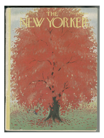 The New Yorker Cover - October 18, 1952 by Edna Eicke Pricing Limited Edition Print image