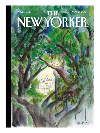 The New Yorker Cover - May 3, 2004 by Jean-Jacques Sempé Pricing Limited Edition Print image