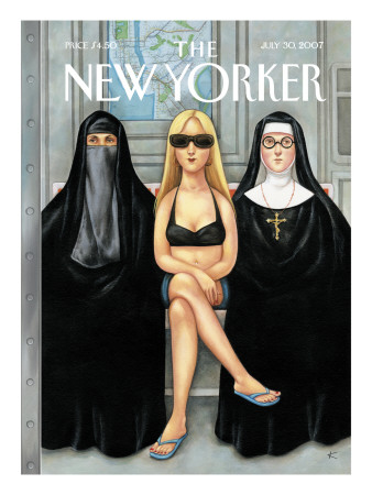 The New Yorker Cover - July 30, 2007 by Anita Kunz Pricing Limited Edition Print image