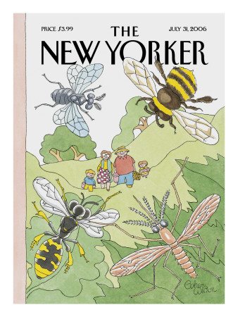 The New Yorker Cover - July 31, 2006 by Gahan Wilson Pricing Limited Edition Print image