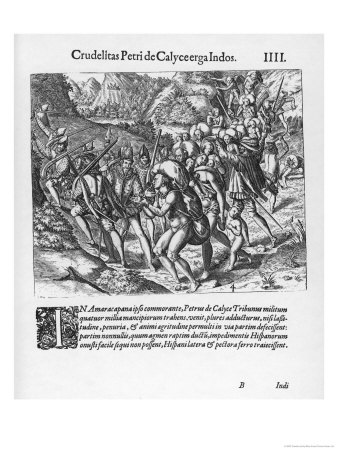 Slavery In Venezuela by Theodor De Bry Pricing Limited Edition Print image