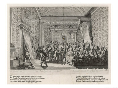 Jesus Is Arraigned Before The High Priests by Melchior Ryfell Pricing Limited Edition Print image