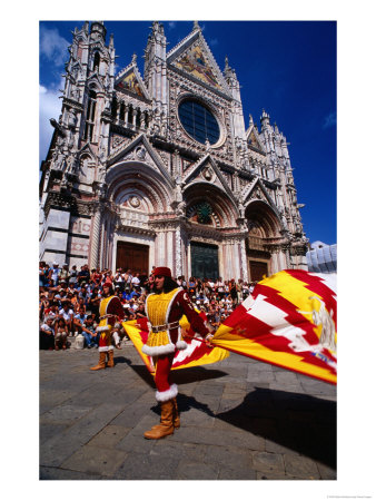 Il Palio Parade, Siena, Italy by Dallas Stribley Pricing Limited Edition Print image