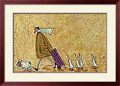 Shopping With Ducks by Sam Toft Pricing Limited Edition Print image