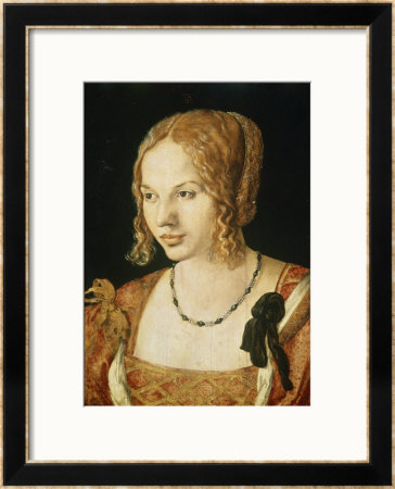Portrait Of A Venetian Lady by Albrecht Dürer Pricing Limited Edition Print image