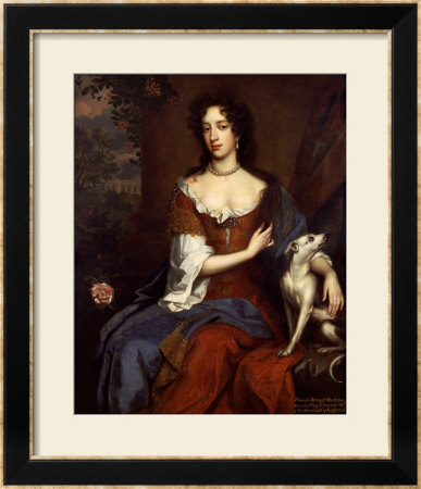 Portrait Of Mary Of Modena, Queen Of James Ii, Circa 1656-1687 by William Wissing Pricing Limited Edition Print image