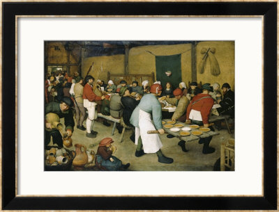 The Peasants' Wedding by Pieter Bruegel The Elder Pricing Limited Edition Print image