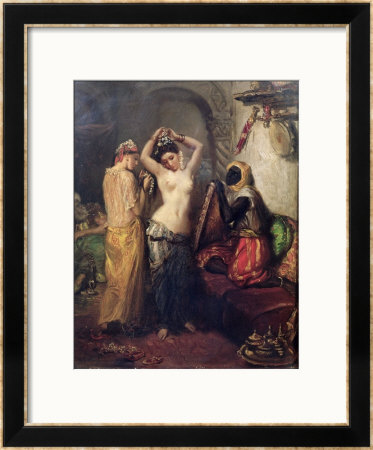The Toilet In The Seraglio by Theodore Chasseriau Pricing Limited Edition Print image