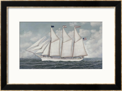 Schooner-Elsie Bayless by Antonio Jacobsen Pricing Limited Edition Print image