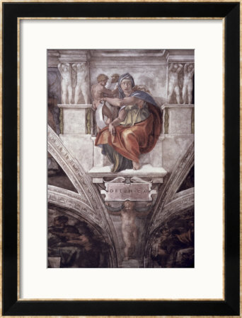 The Delphic Sybil by Michelangelo Buonarroti Pricing Limited Edition Print image
