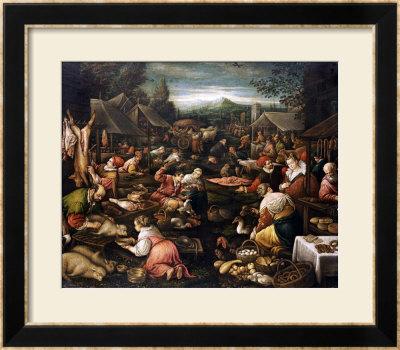 A Country Market by Jacopo Bassano Pricing Limited Edition Print image