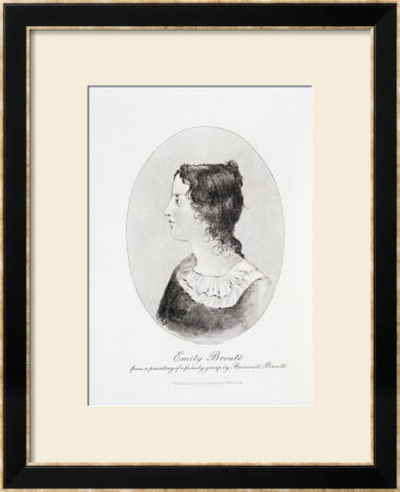 Portrait Of Emily Bronte by Patrick Branwell Bronte Pricing Limited Edition Print image