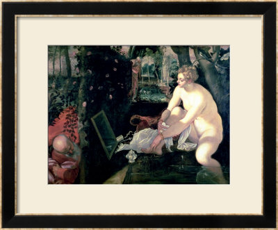 Susanna Bathing, 1555-56 by Jacopo Robusti Tintoretto Pricing Limited Edition Print image