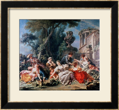 Bird Catchers by Francois Boucher Pricing Limited Edition Print image