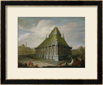 The Seven Wonders Of The World: The Mausoleum At Halicarnassus by Wilhelm Van Ehrenberg Pricing Limited Edition Print image