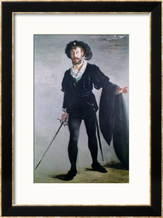 Jean Baptiste Faure (1830-1914) As Hamlet, 1877 by Édouard Manet Pricing Limited Edition Print image