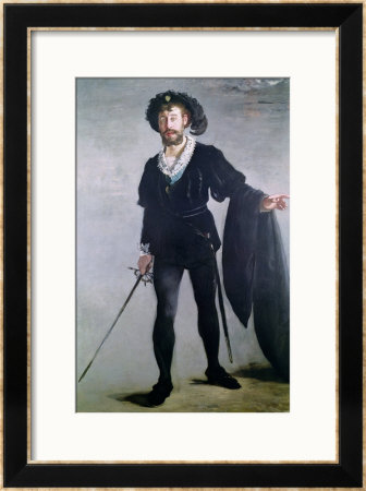 Jean Baptiste Faure (1830-1914) As Hamlet, 1877 by Edouard Manet Pricing Limited Edition Print image