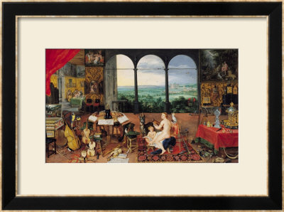 Hearing, 1617 by Jan Brueghel The Elder Pricing Limited Edition Print image